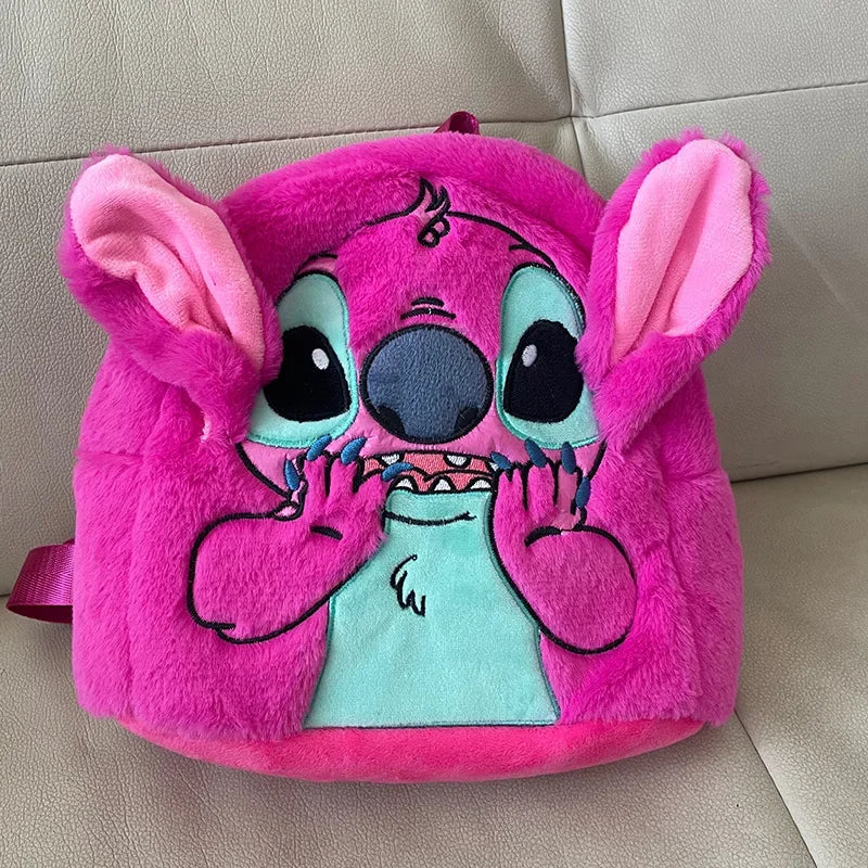 Mini Mochila Feminina Stitch