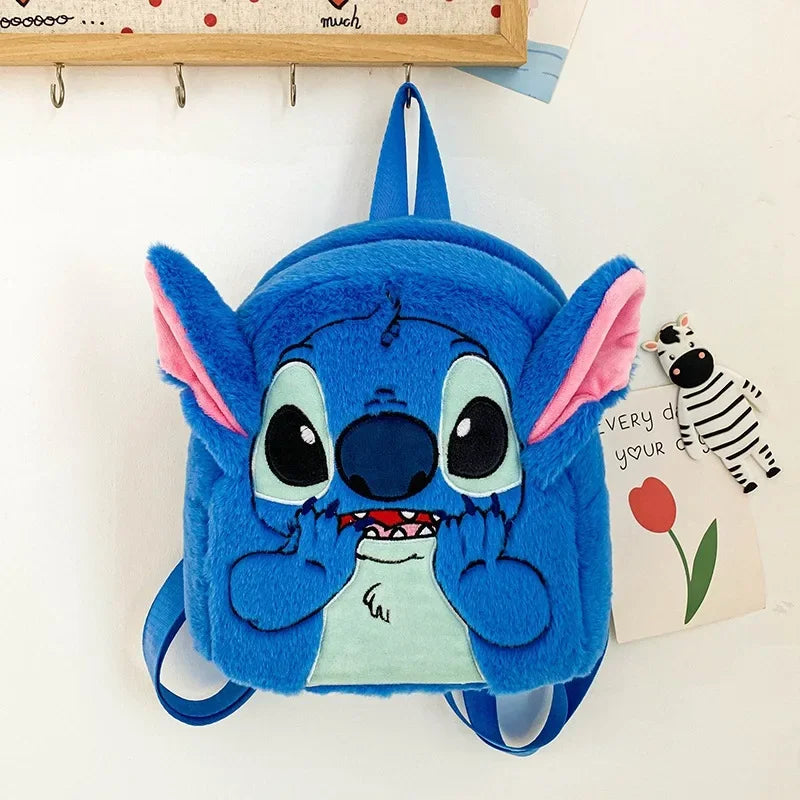 Mini Mochila Feminina Stitch