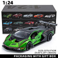 Modelo de Carro Diecast Lamborghini SCV12 em Escala 1:24