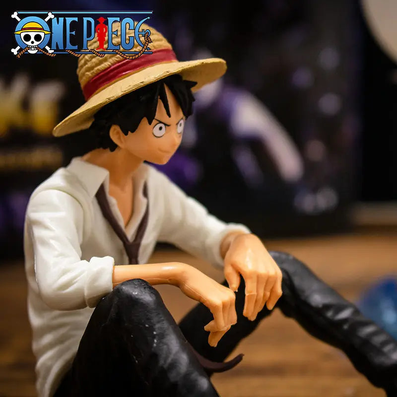 Figura de Ação Luffy - One Piece - Modelo em PVC 12cm