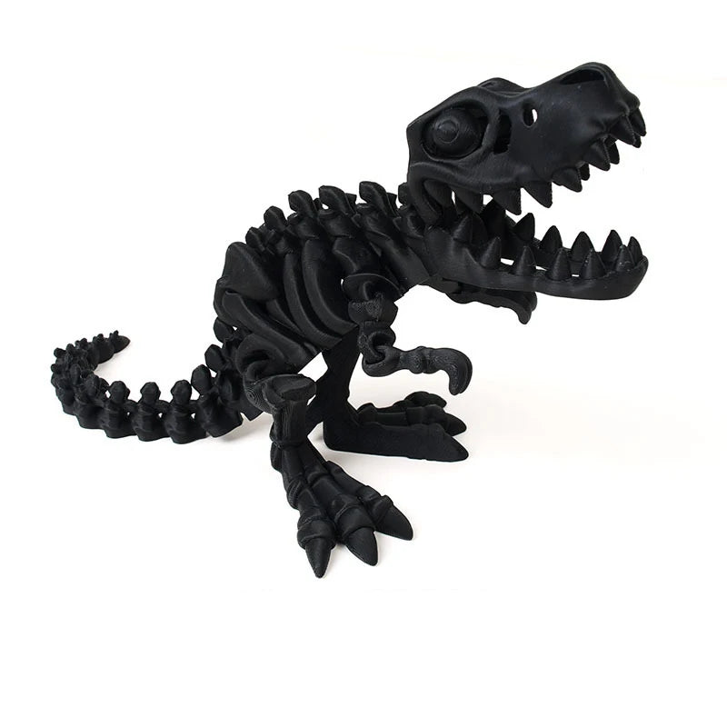 Conjunto de Dinossauro Impresso em 3D Artesanato Modelo Decoração Brinquedo