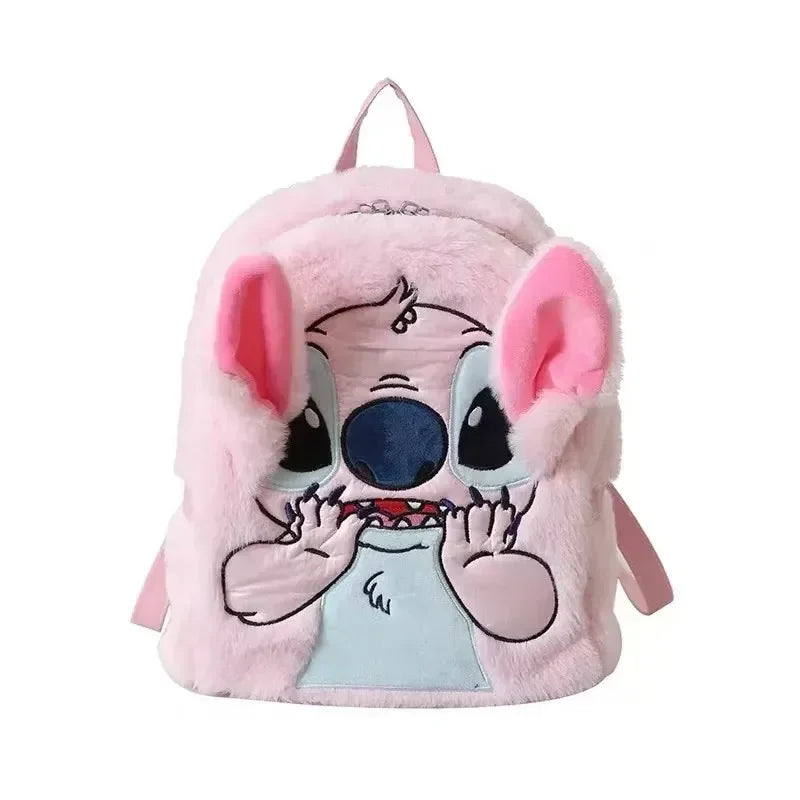 Mini Mochila Feminina Stitch