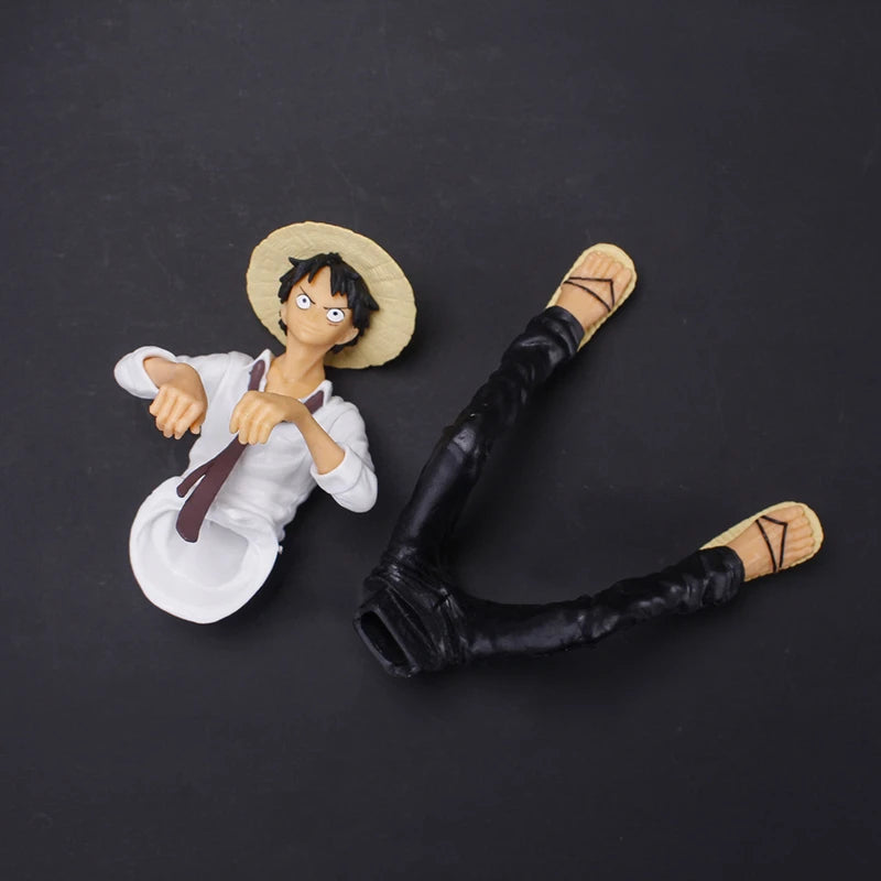 Figura de Ação Luffy - One Piece - Modelo em PVC 12cm