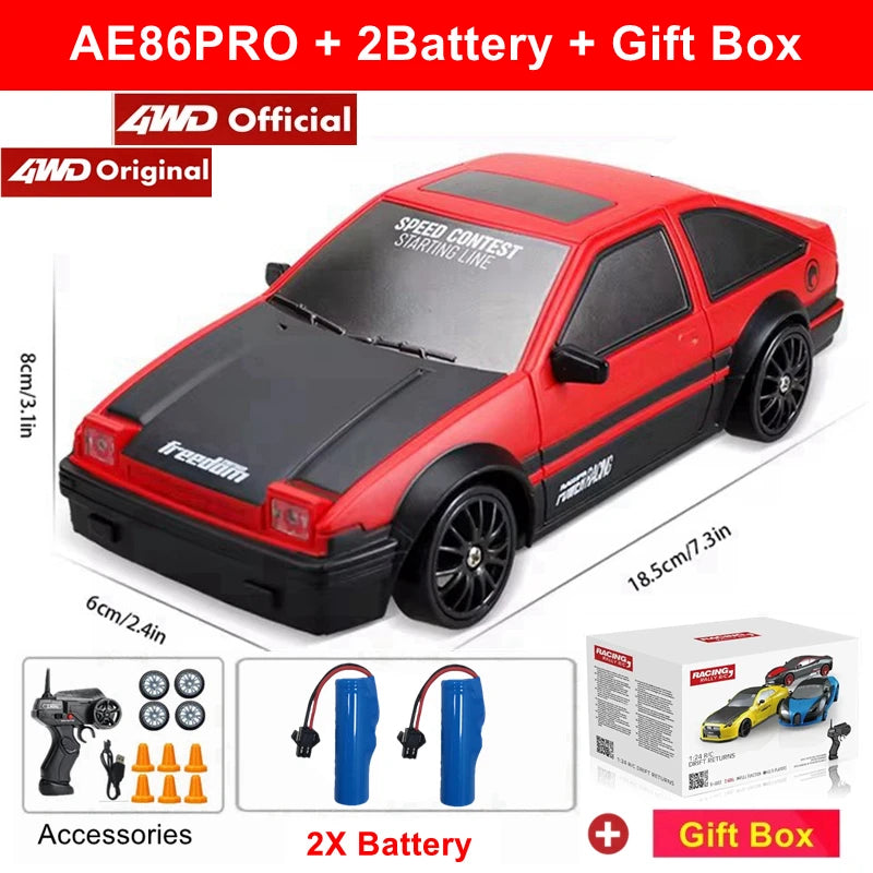 4WD RC Drift Car Controle Remoto