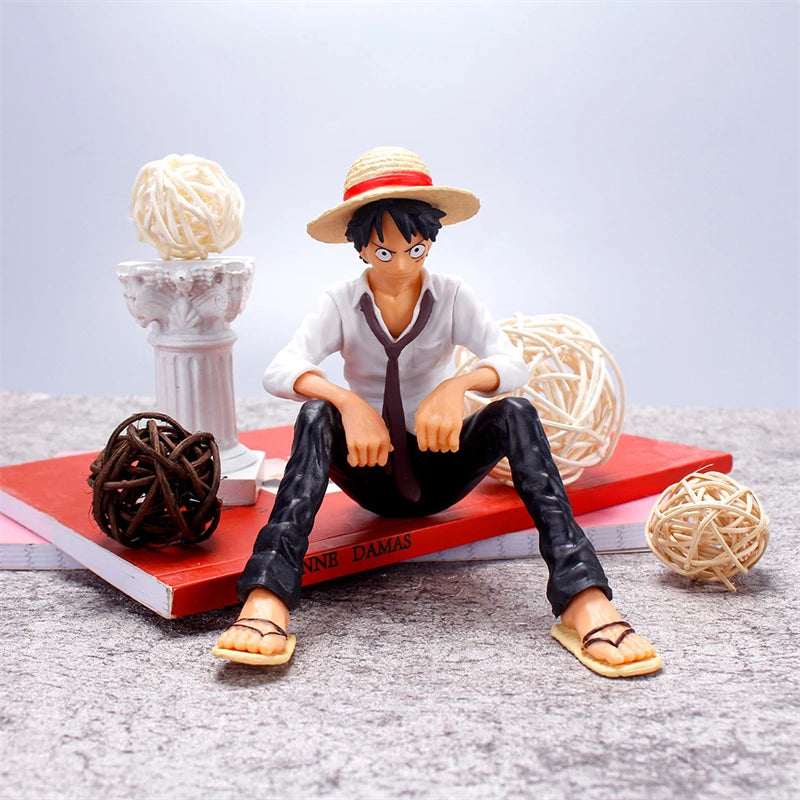 Figura de Ação Luffy - One Piece - Modelo em PVC 12cm