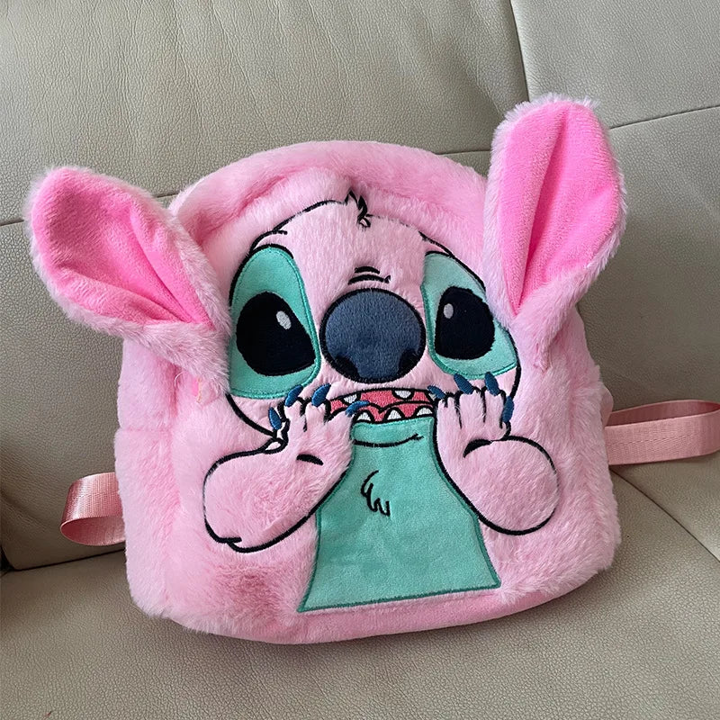 Mini Mochila Feminina Stitch