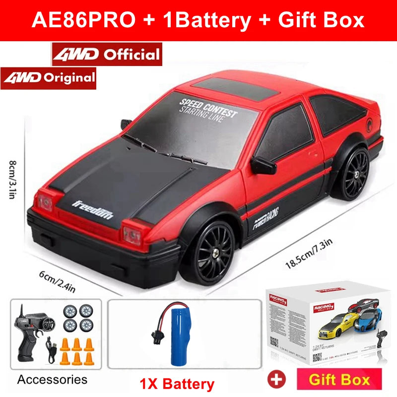 4WD RC Drift Car Controle Remoto