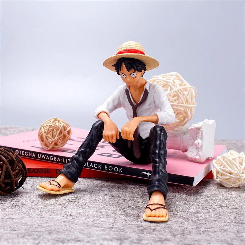 Figura de Ação Luffy - One Piece - Modelo em PVC 12cm