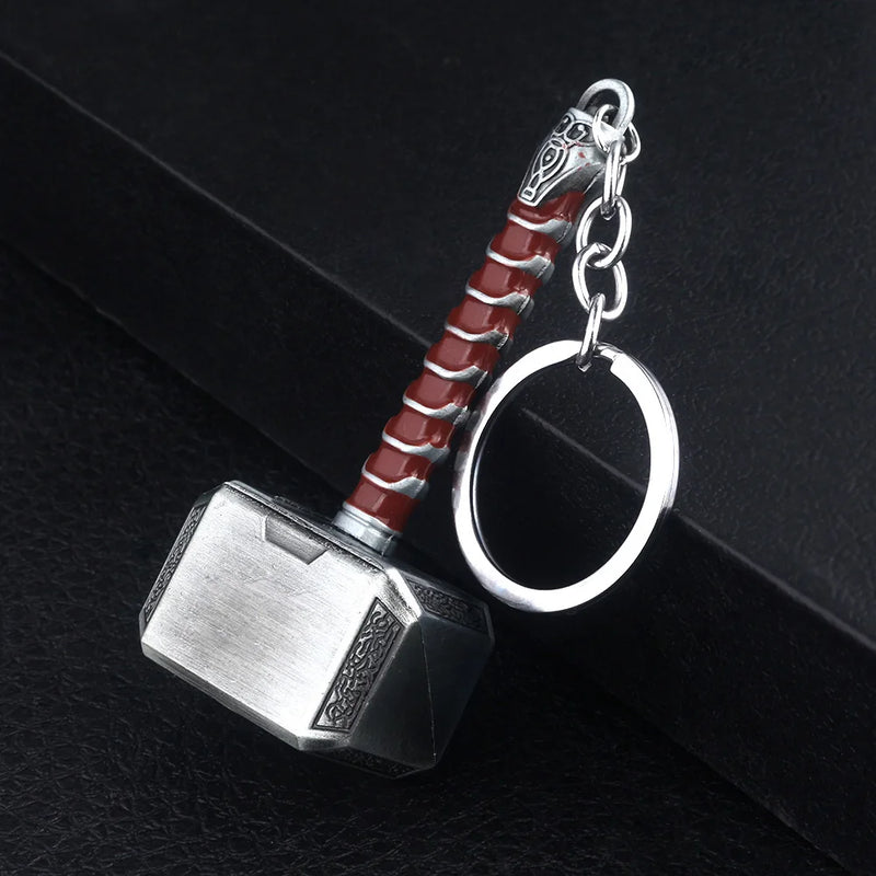 Thor Hammer Metal Chaveiro Filme Chaveiro Cosplay Sucesso