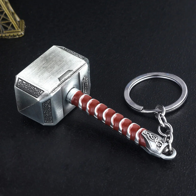 Thor Hammer Metal Chaveiro Filme Chaveiro Cosplay Sucesso