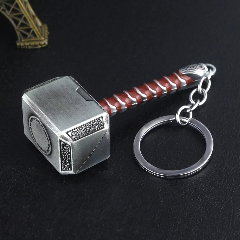 Thor Hammer Metal Chaveiro Filme Chaveiro Cosplay Sucesso