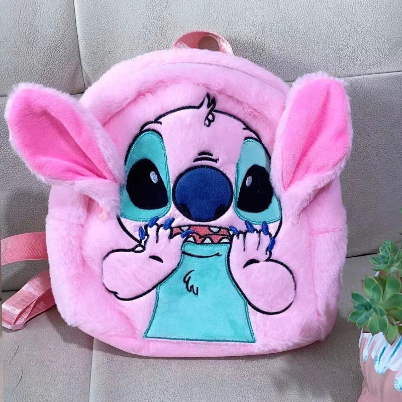 Mini Mochila Feminina Stitch